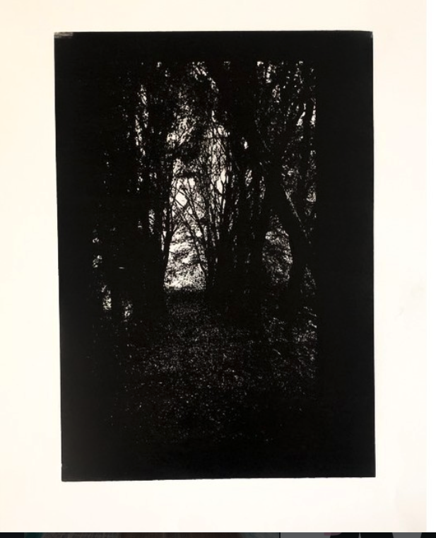 Le bout du bout https://www.youtube.com/watch?Le bout du bout, xylogravure, 42 x 28 cm